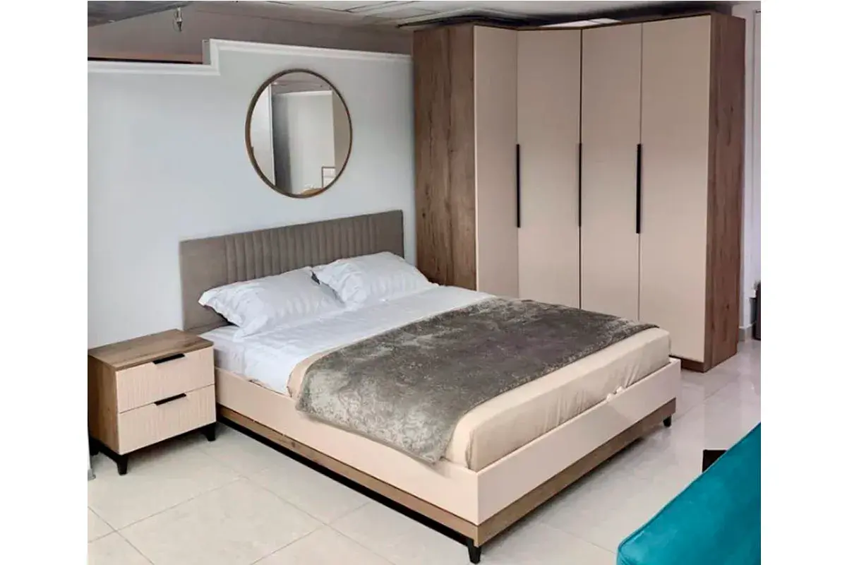 Шкаф 1-дверный для платья и белья Тоскана (Дуб Табачный/Бисквит) в мебель-центре Озерцо