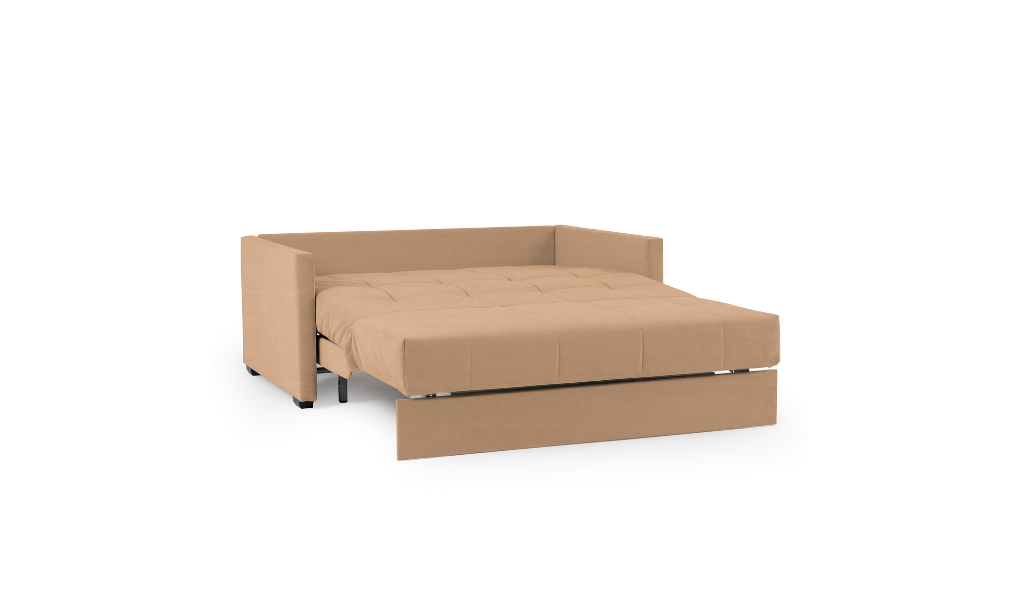 Диван -кровать Carina Pro, ткань Casanova Beige, (жесткость спального места: высокая) 117x176 — купить в Озерце