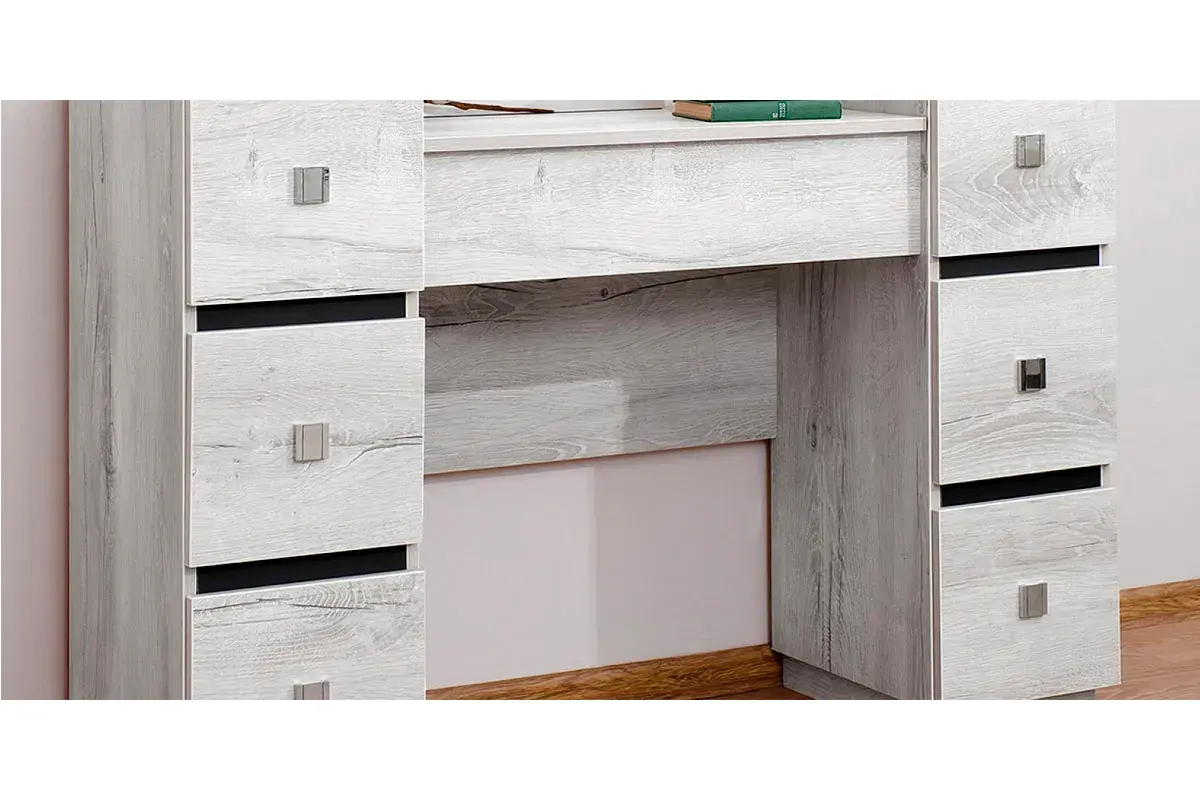 Спальня Neo комплект 4 (Дуб Шавиниган/Антрацит) - купить в Озерце