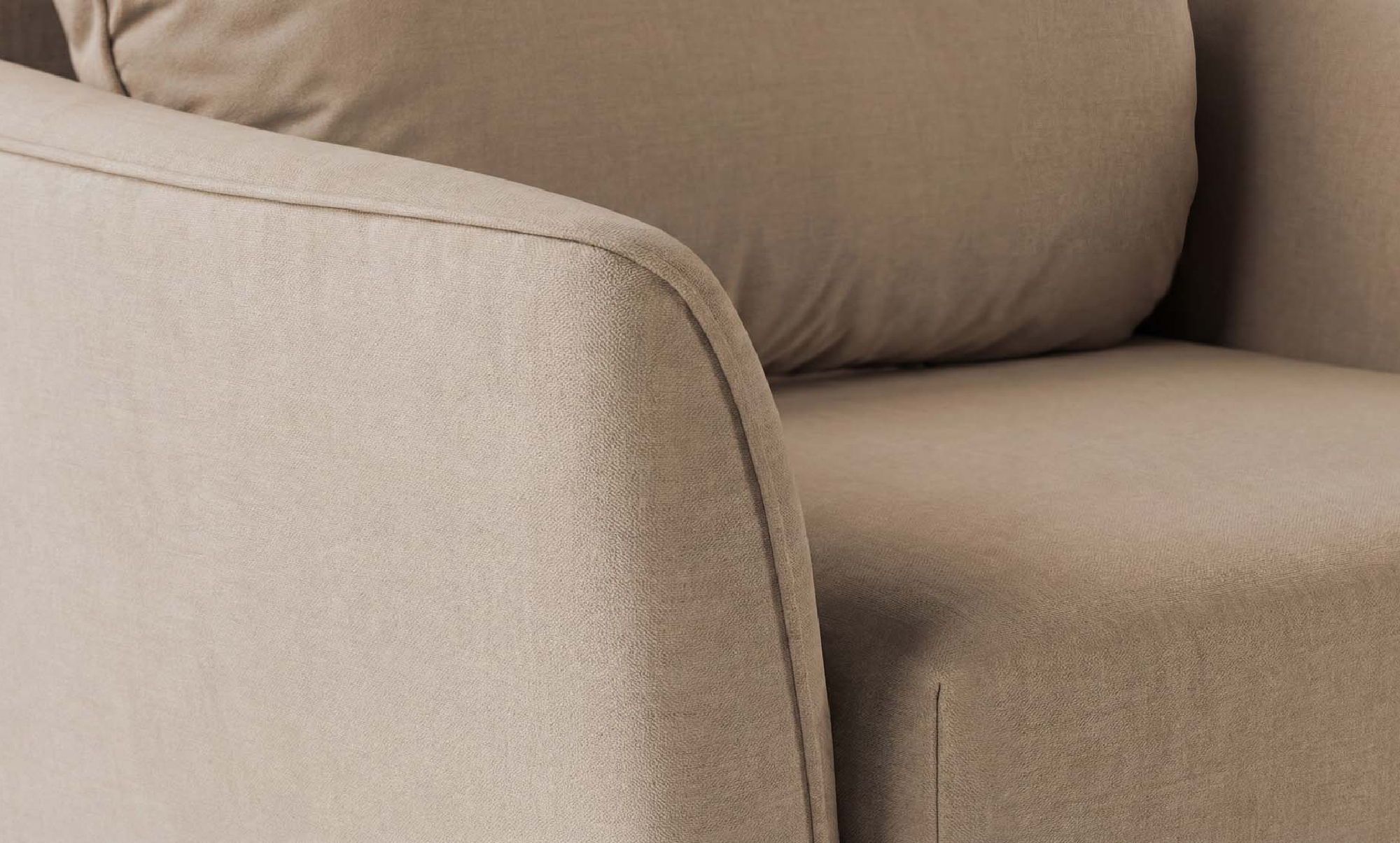Кресло -кровать Laguna, ткань Lidot beige 100x101 — купить в Озерце