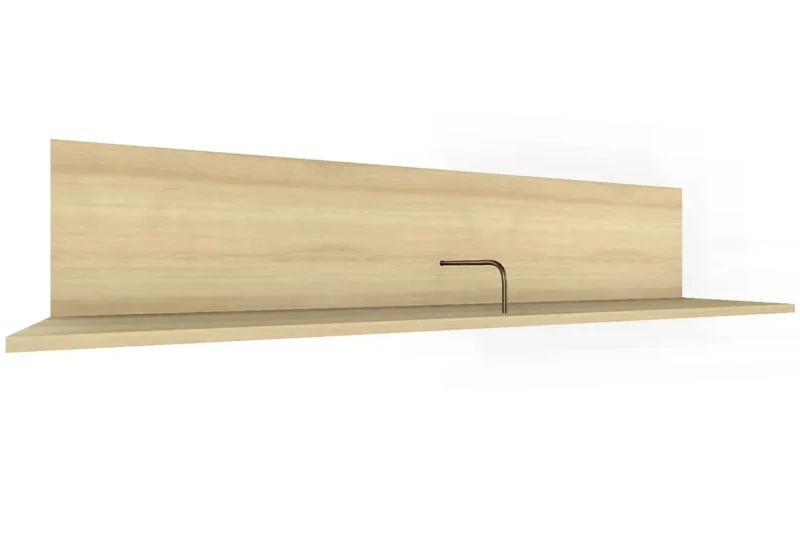 Полка ПЛ-1003 (Ясень Асахи) — Мебель-центр Озерцо