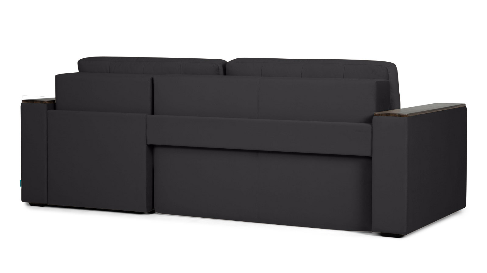 Диван угловой Loko Pro с хранением в подлокотниках, ткань Sky Velvet 38 164x212 — в мебель-центре Озерцо