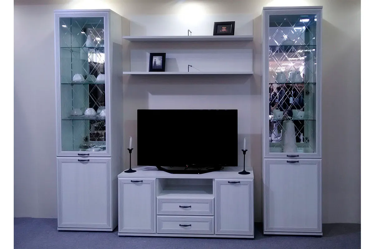 Тумба ТБ-1022 (Снежный Ясень) — Мебель-центр Озерцо