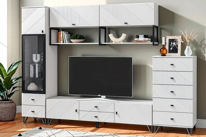 Гостиная Кашемир №4 (Кашемир/Сантьяго) — Мебель-центр Озерцо