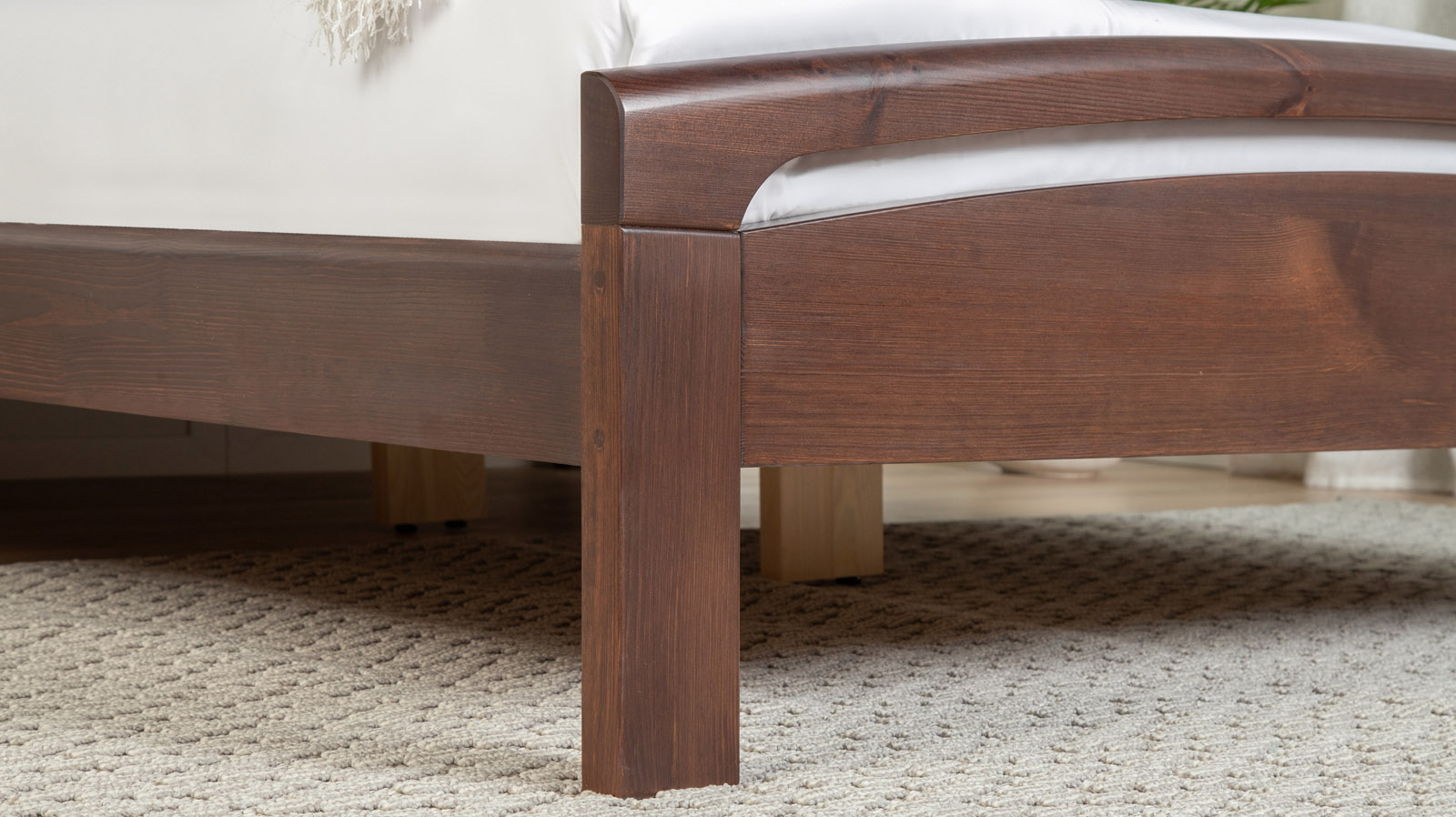 Кровать Regina Extra, цвет темный орех, 180x200 - купить в Озерце