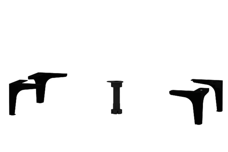 Комплект опор Кубиста (Черный) - купить в Озерце