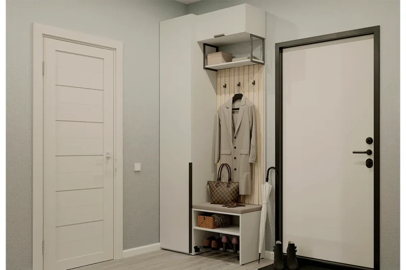 Прихожая Хелли (Зефир) - заказать на Ozerco.com Прихожая Хелли (Зефир) — Мебель-центр Озерцо