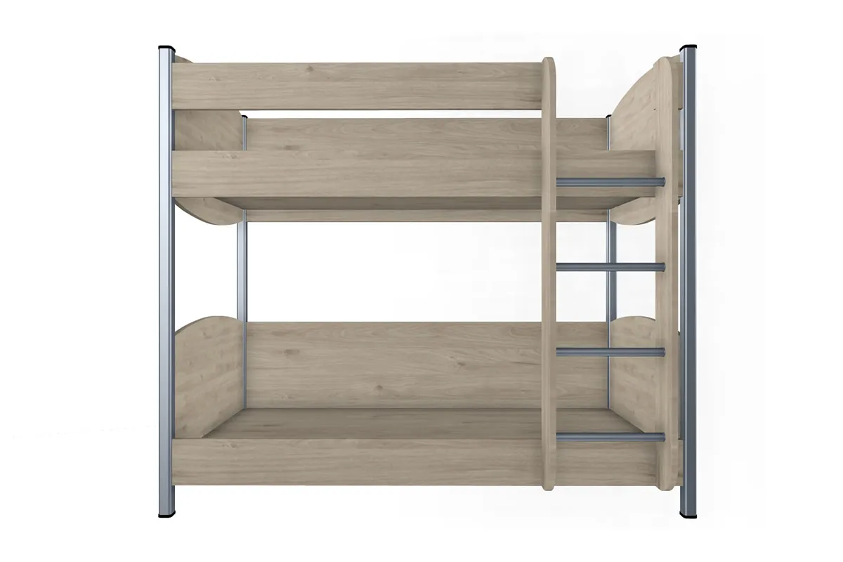 Кровать КР-123 90х190 (Гикори Джексон Светлый) - купить в Озерце