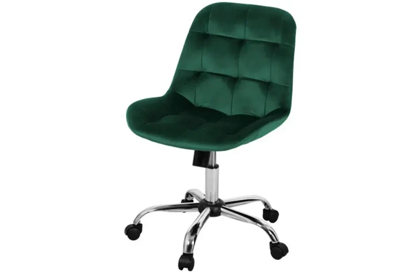 Стул Тоскана-лифт (каркас эмаль/Велюр Velluto 10 темно-зеленый) СРП-333 — Мебель-центр Озерцо