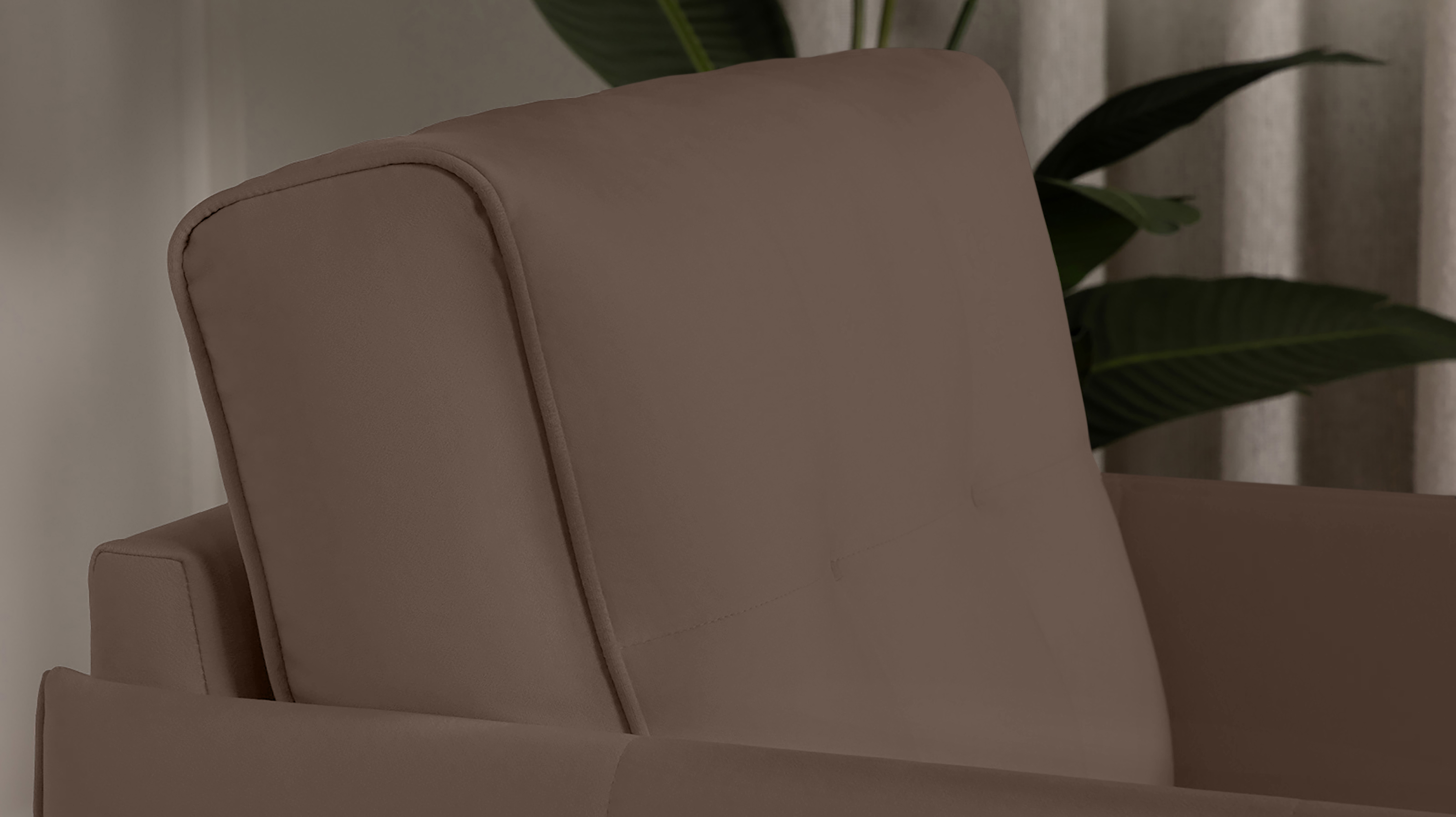 Кресло Amani Pro, Тк. Casanova Chocolate (подлокотник: 5 см) 73.5x89 — купить в Озерце