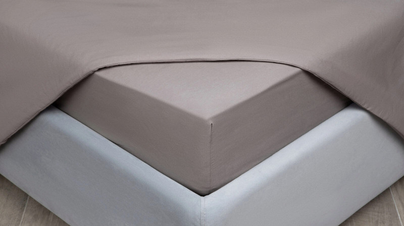 Простынь Comfort Cotton, цвет: Светло-серый 90x200 в мебель-центре Озерцо