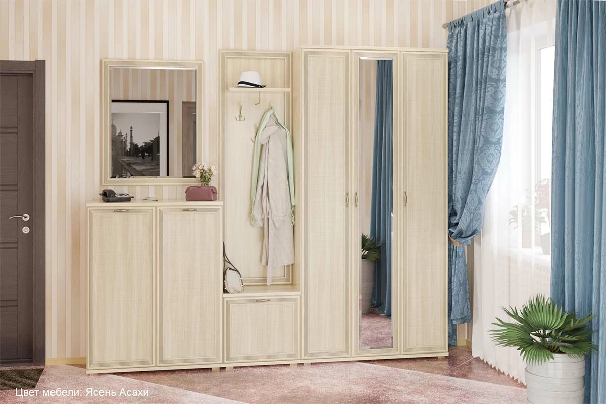 Тумба ТБ-1001 (Ясень Асахи) — Мебель-центр Озерцо