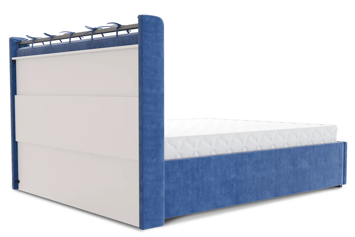 Кровать Женева 1 с ПМ 160х200 (Lovers-22 стоун) 3 кат. - купить в Озерце