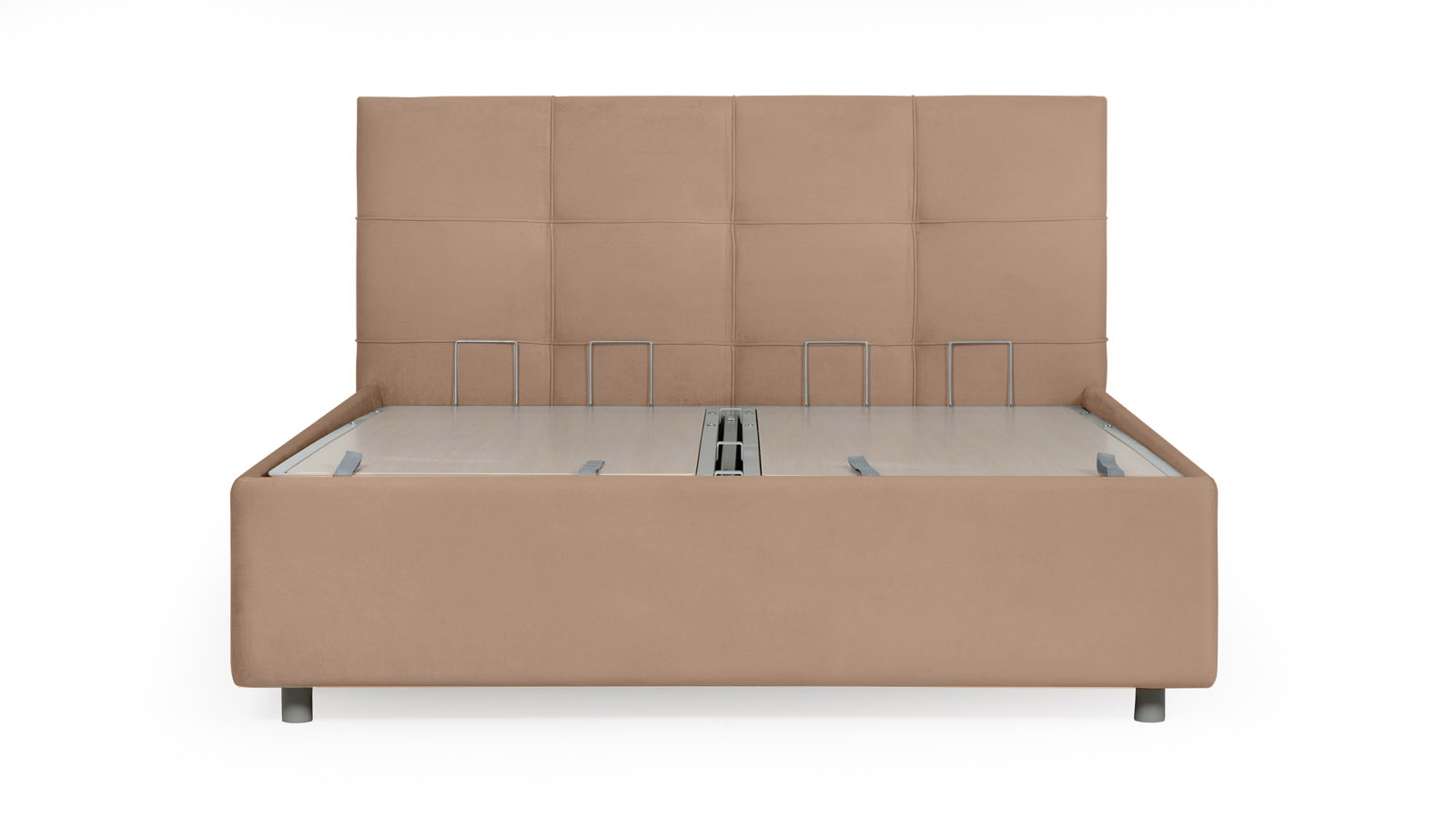 Кровать с подъемным механизмом Plato Elisa, ткань Casanova Stone, 90x200 - купить в Озерце