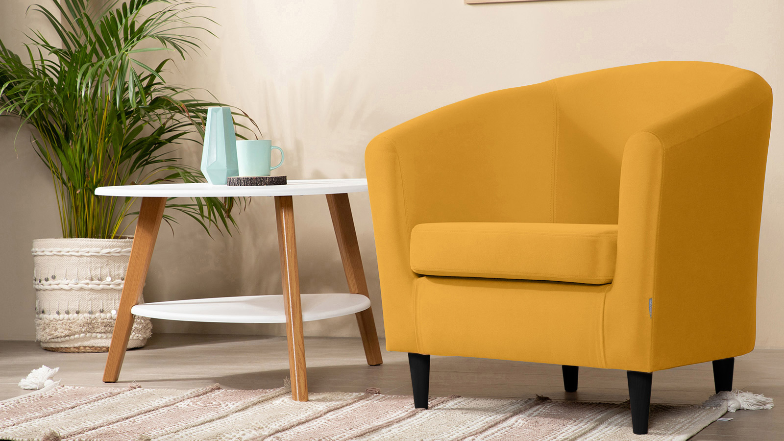 Кресло Moony Sky velvet 30, черные ножки 75x80 — купить в Озерце