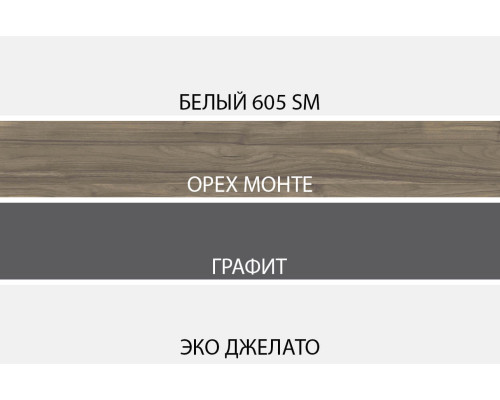 Симпл Шкаф с витриной 1V2D3N — Мебель-центр Озерцо