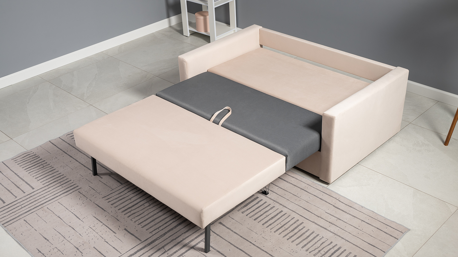 Диван -кровать Bingem mini ткань Balance 130 103x161 — купить в Озерце
