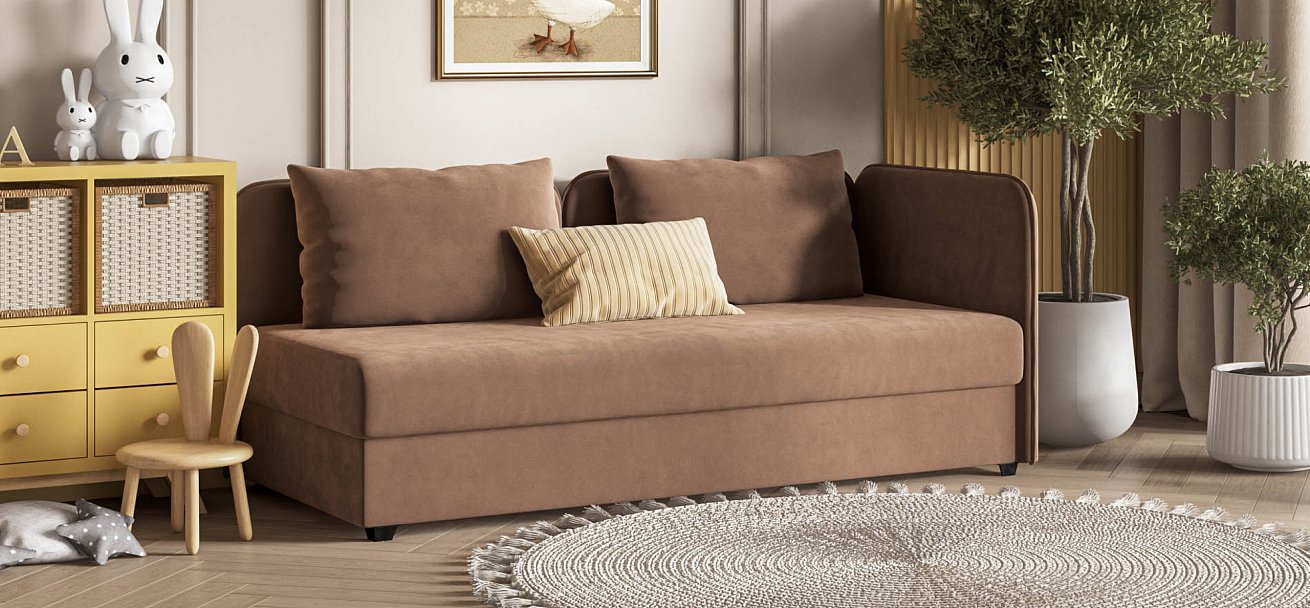 Ирис тахта Велюр Монолит мокко — купить в Озерце