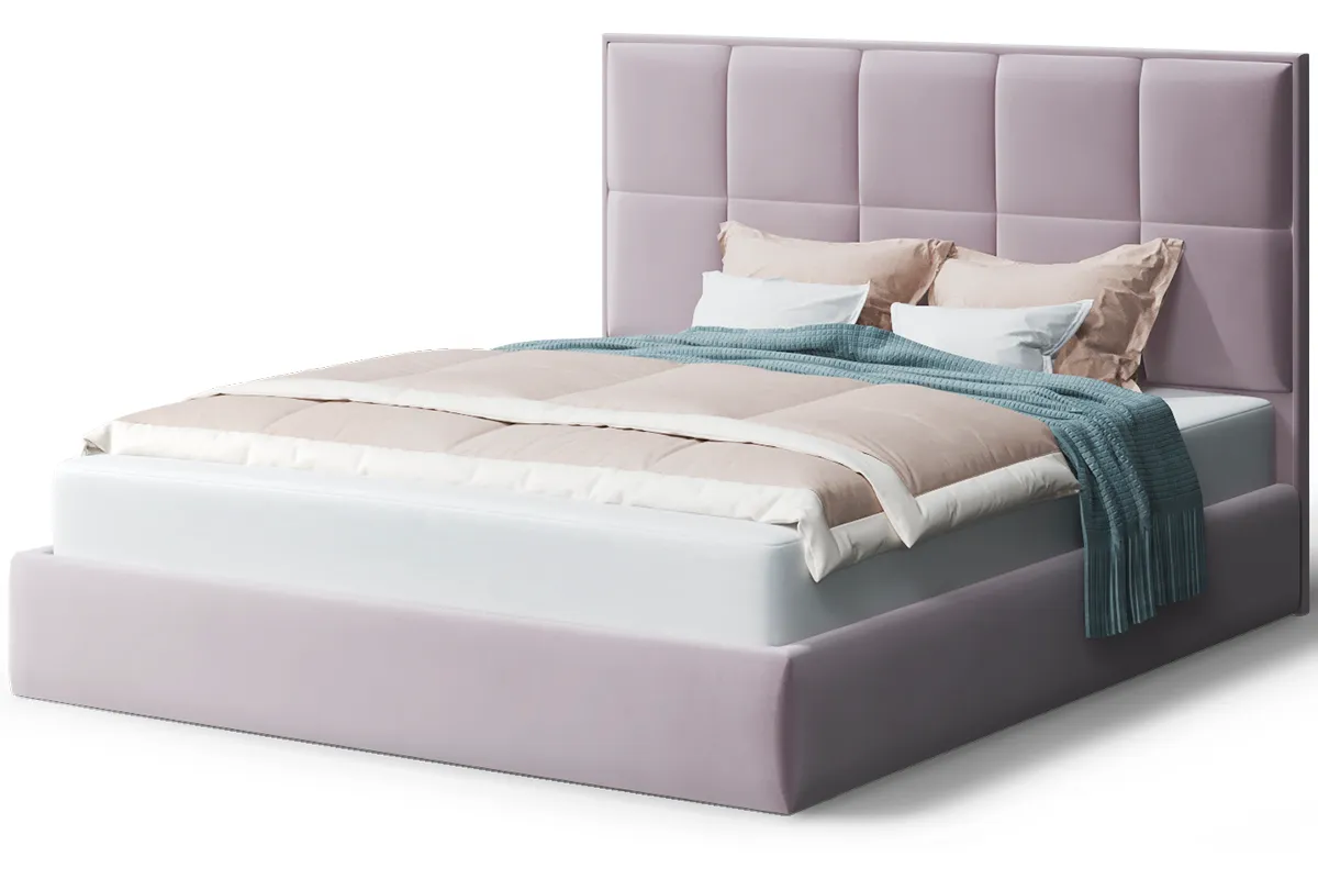 Кровать без опоры Велла с подъемым мех-ом 160х200 (Neo 15 / Лиловый) - купить в Озерце