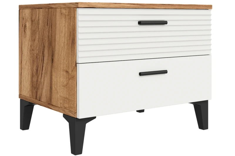 Тумба Белла №4 (Дуб Вотан/Тальк) — Мебель-центр Озерцо