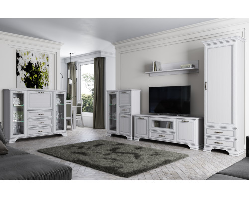 Тиффани Тумба RTV 1D2SN — Мебель-центр Озерцо