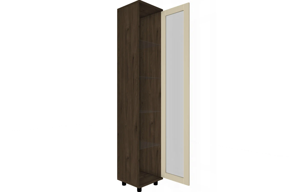 Шкаф многоцелевой ШК-5067-ГТ-КГ (Гикори Джексон Темный/Кашемир Глянцевый) в мебель-центре Озерцо