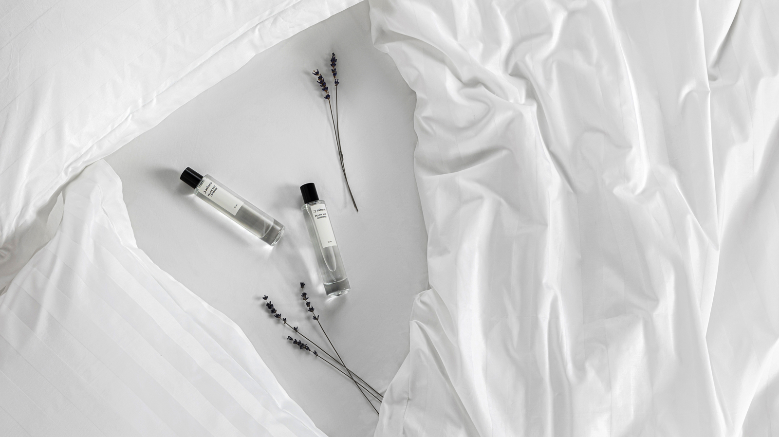 Постельное белье Askona Comfort Stripe 2.0 (односп.), цвет: Белый 140x205, без простыни в мебель-центре Озерцо