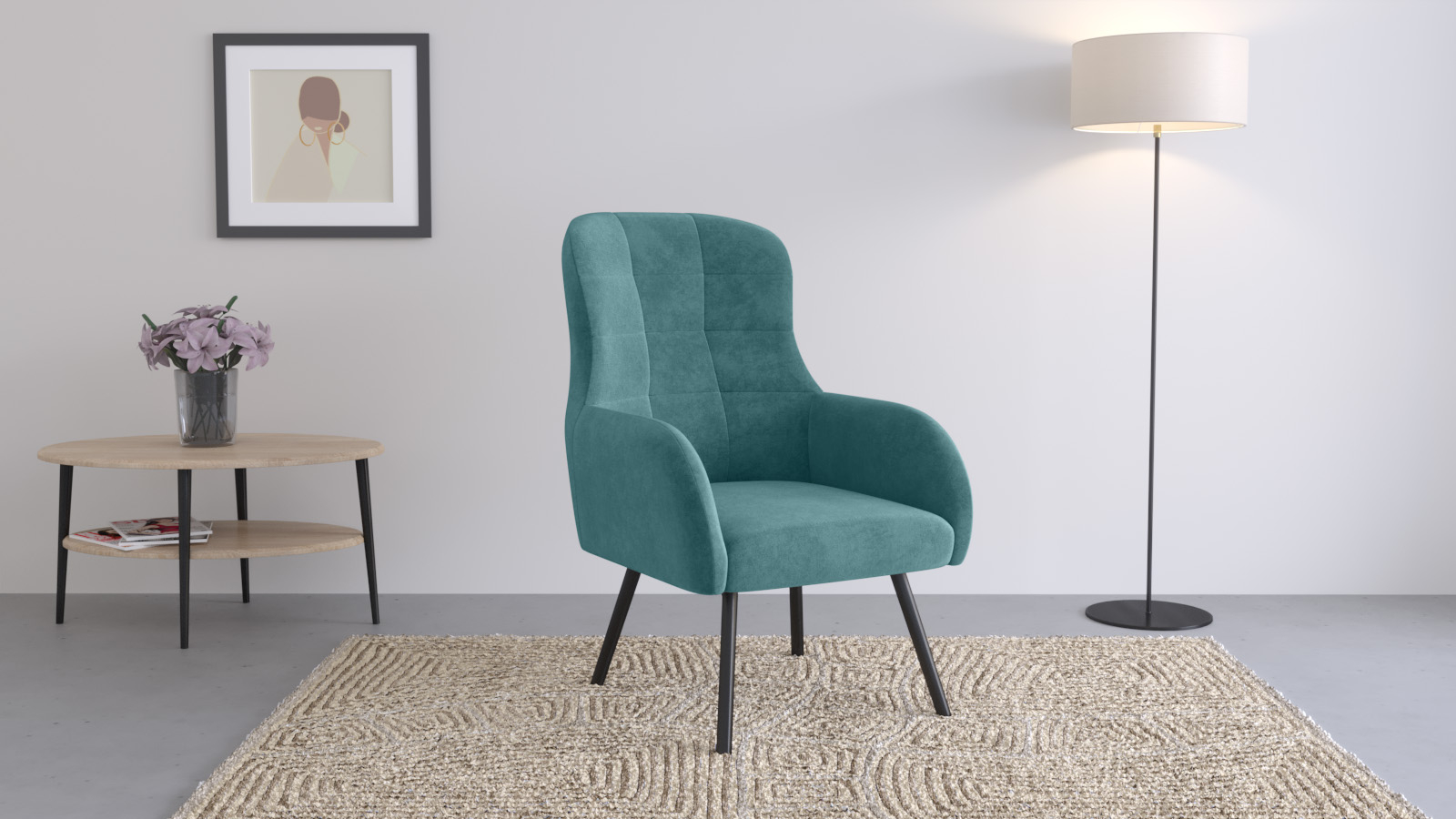 Кресло Leonardo Casanova Seawave 67x85 — купить в Озерце