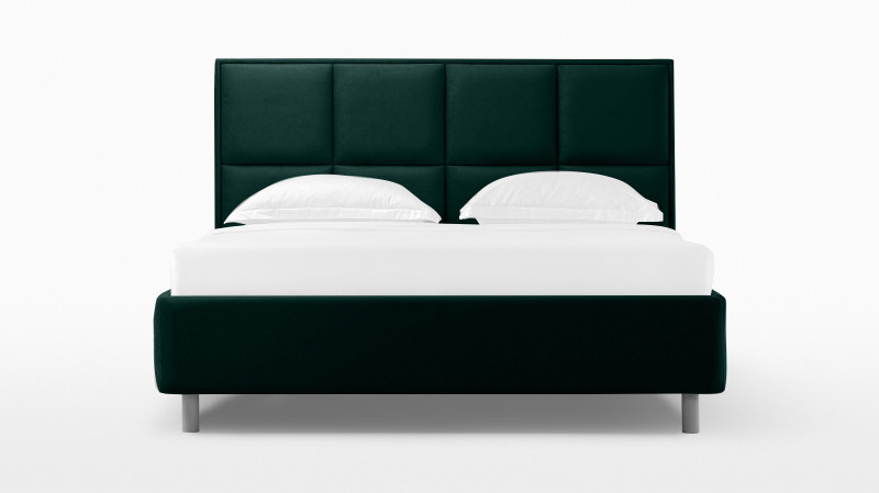 Кровать Linea Nova ткань Sky Velvet 42 140x200 - купить в Озерце