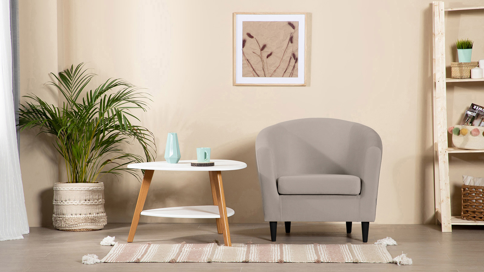 Кресло Moony Sky velvet 03, черные ножки 75x80 — купить в Озерце