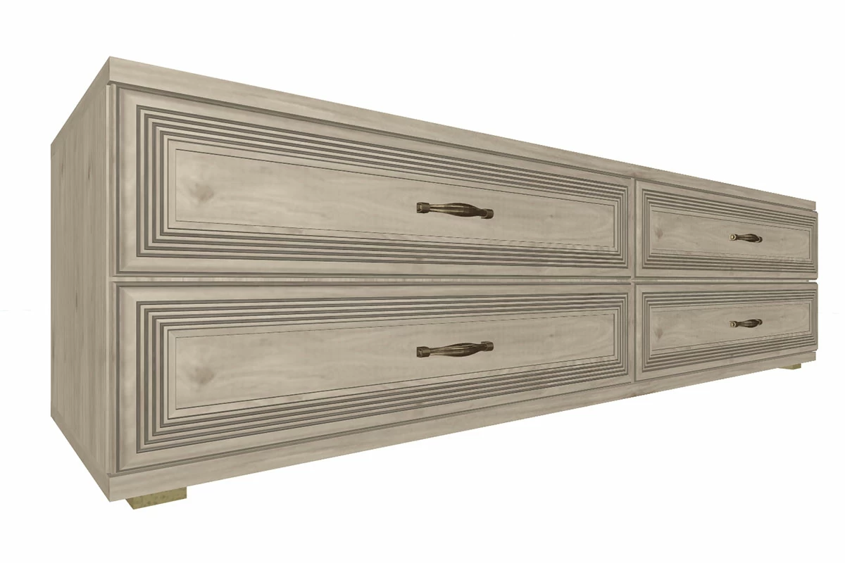 Гостиная Карина-12 (Гикори Джексон Светлый) — Мебель-центр Озерцо