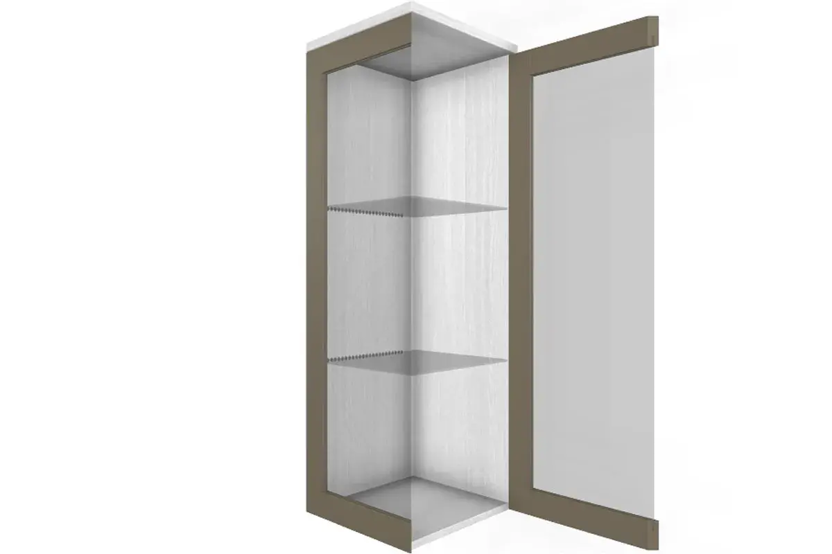 Антресоль АН-5007-СЯ-ЛМ (Снежный Ясень/Латте Матовый) в мебель-центре Озерцо