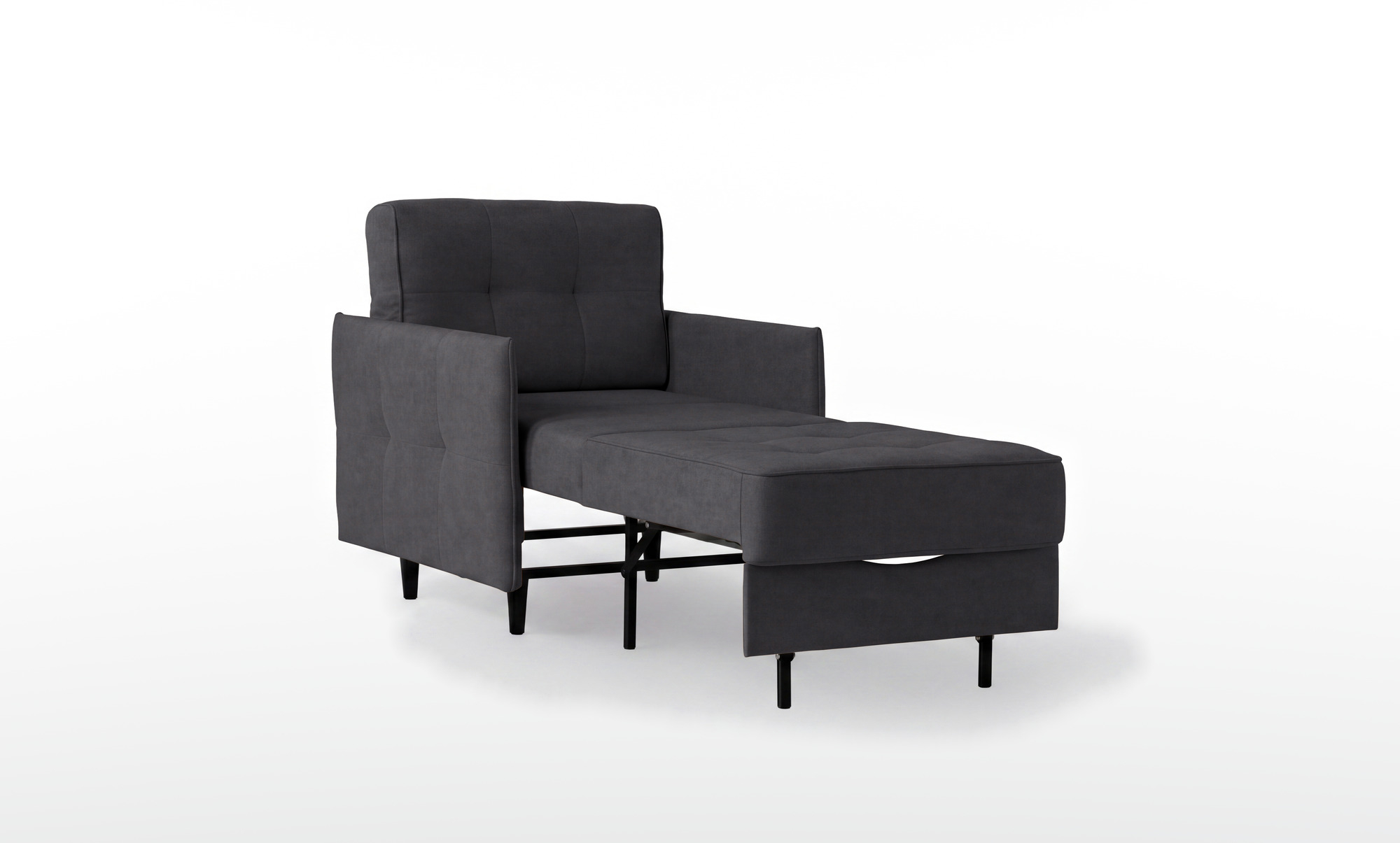 Кресло -кровать Amani Pro, ткань Sky Velvet 38 (подлокотник: 5 см) — купить в Озерце