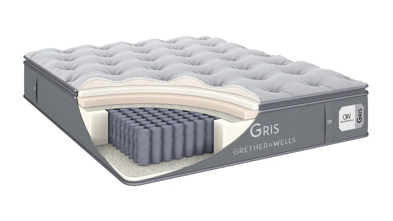 Анатомический матрас Grether & Wells Gris Imperial 120x200 - купить в Озерце