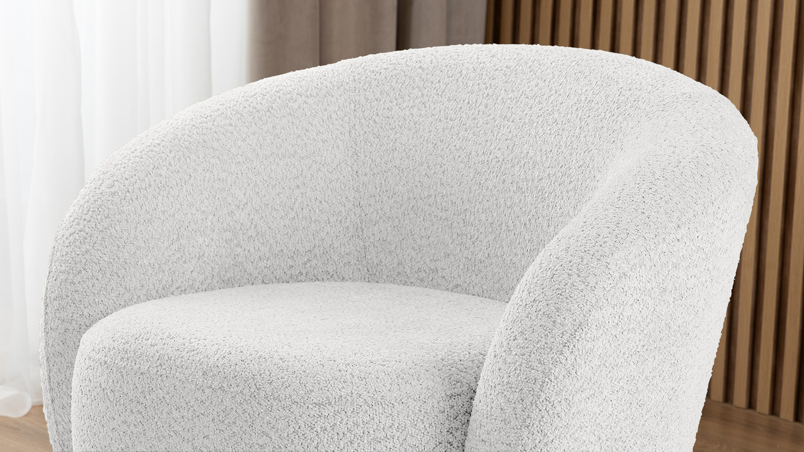 Кресло поворотное Nuage, ткань Soul 000 86x90 — купить в Озерце