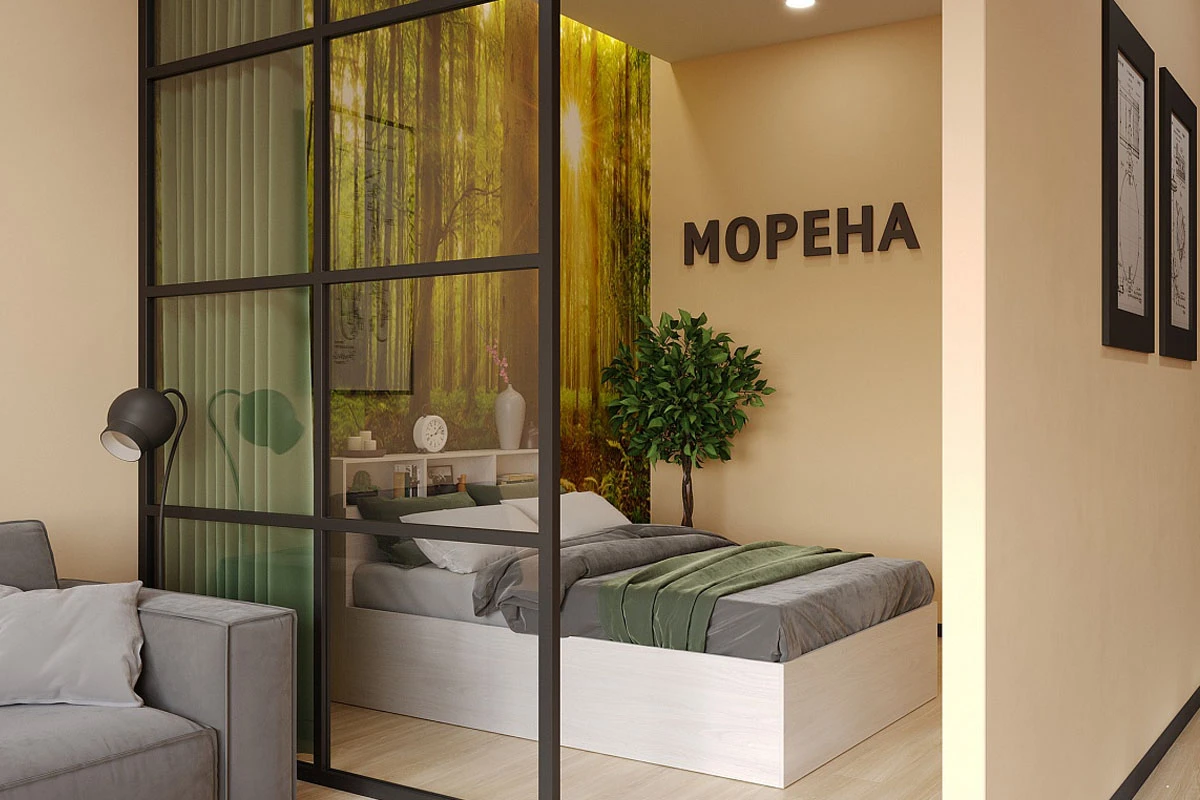 Кровать Морена 140х200 (Белый) - купить в Озерце