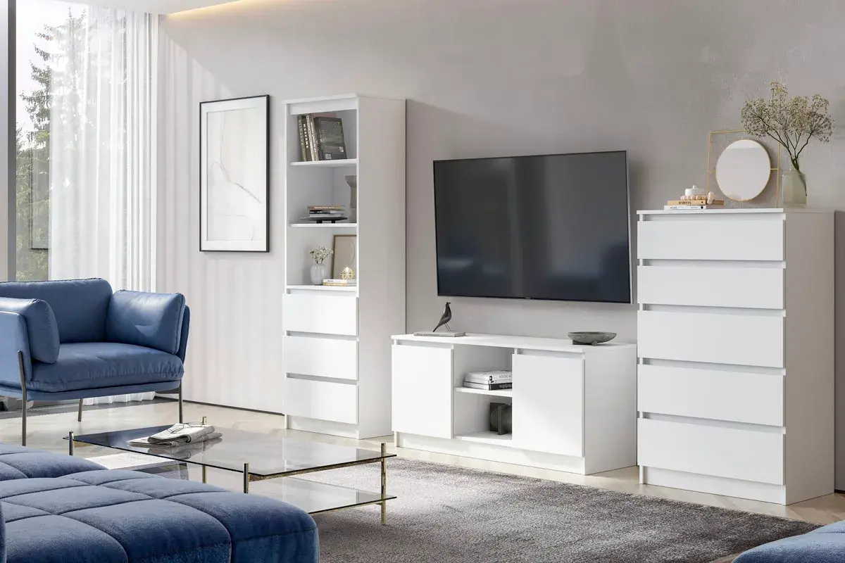 Стеллаж Ницца-4 (Белый) в мебель-центре Озерцо