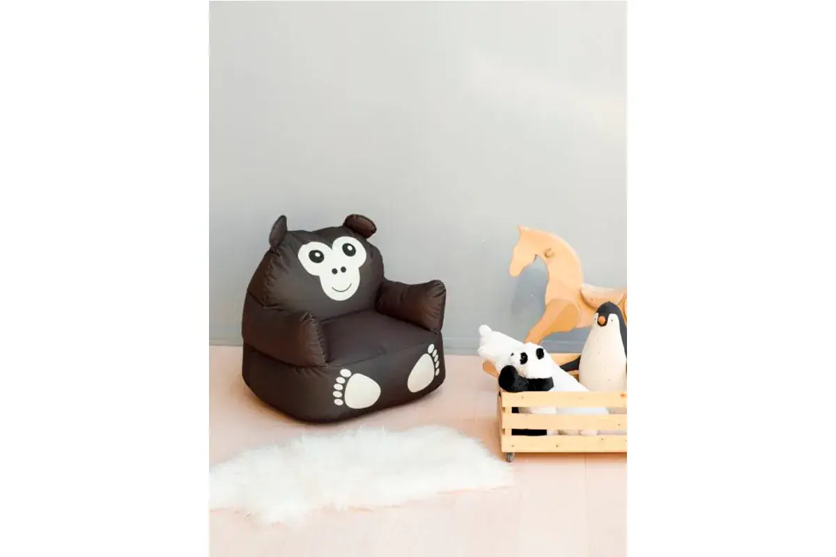 Пуфик Обезьянка L Коричневый — купить в Озерце