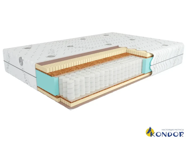 Матрас Kondor Sidney-2 Medio 80х200х22 жаккард - купить в Озерце