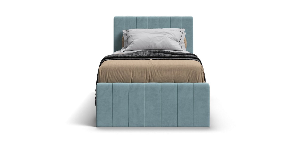 Кровать ЛОФТ Мини Сонома, MONOLIT аква - купить в Озерце
