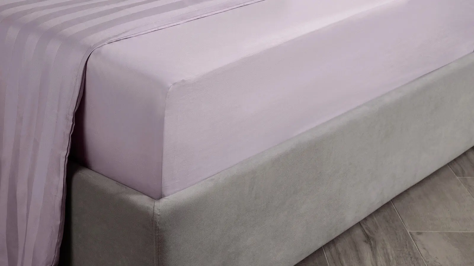 Простынь на резинке Askona Comfort, Фиалковый 140x200 в мебель-центре Озерцо