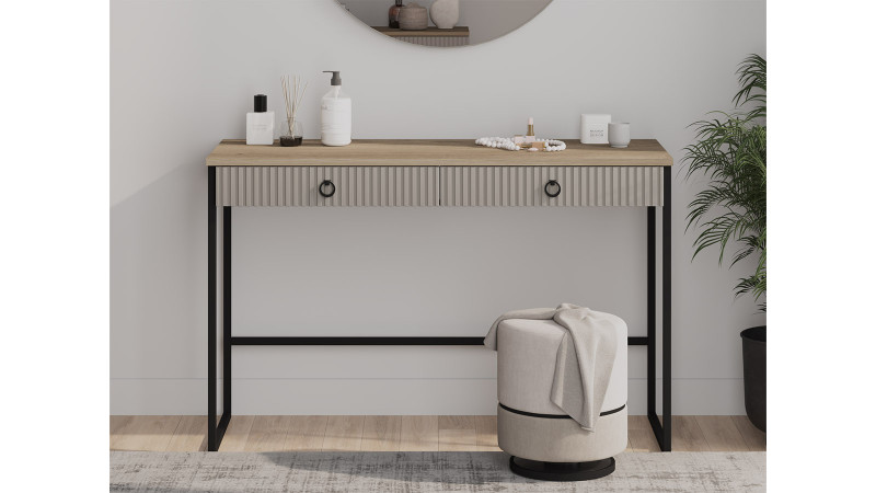 Туалетный столик Zima, цвет Гикори кингстон + Белый 45x118 — купить в Озерце