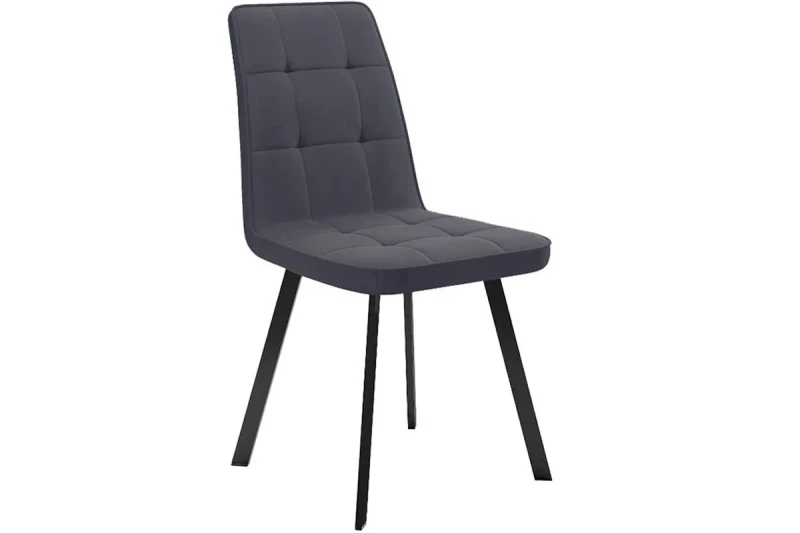 Стул Рони (Черный муар/Микровелюр BrendyGraphite) - купить в Озерце