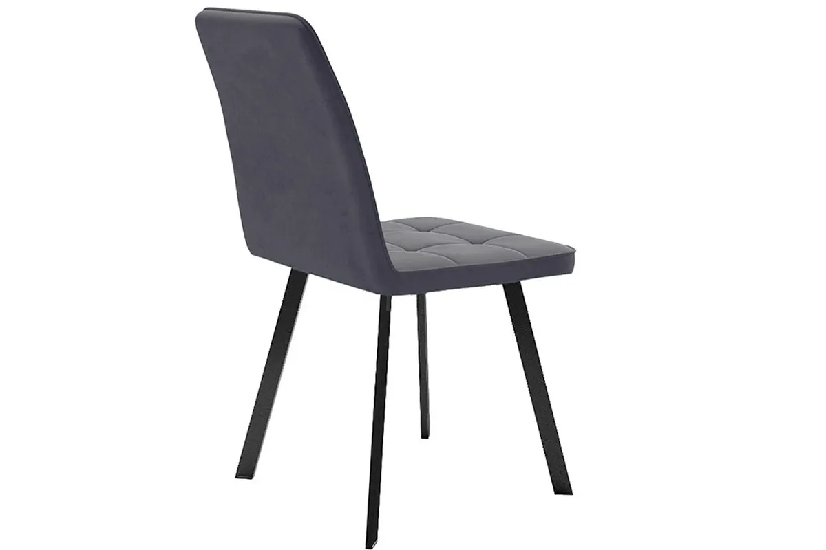 Стул Рони (Черный муар/Микровелюр BrendyGraphite) - купить в Озерце