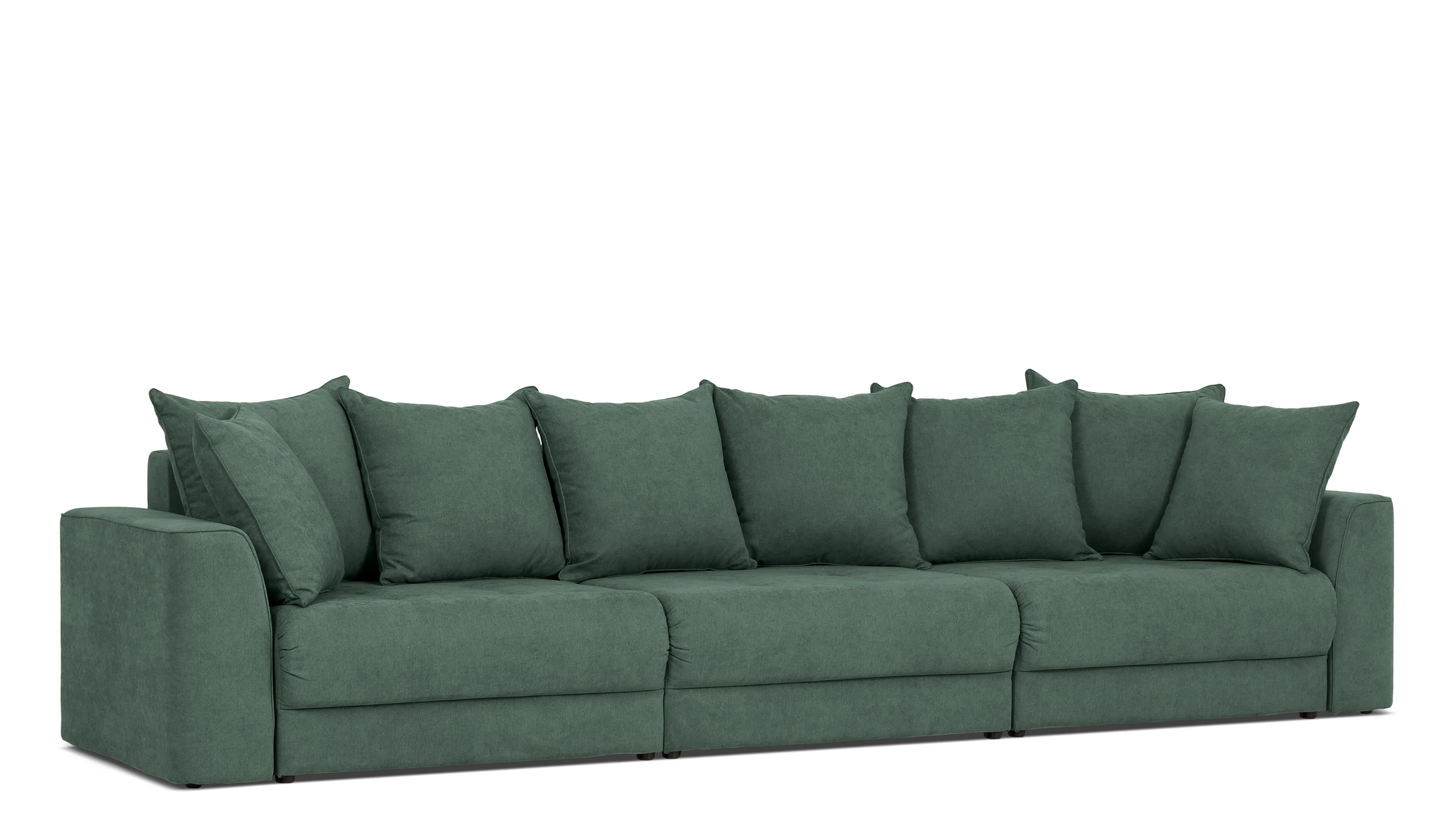 Диван -кровать Monako New 3-секционный, ткань Prime Ocean 113x354 — купить в Озерце