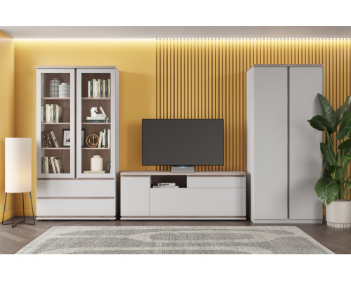 Стенка горка для гостиной №4 Лима - заказать на Ozerco.com Стенка горка для гостиной №4 Лима — Мебель-центр Озерцо