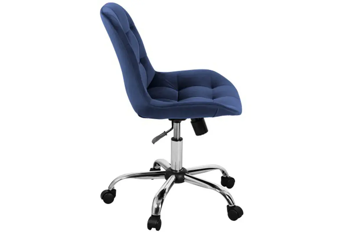 Стул Тоскана-лифт (каркас эмаль/Велюр Velluto 25 темно-синий) СРП-333 — Мебель-центр Озерцо