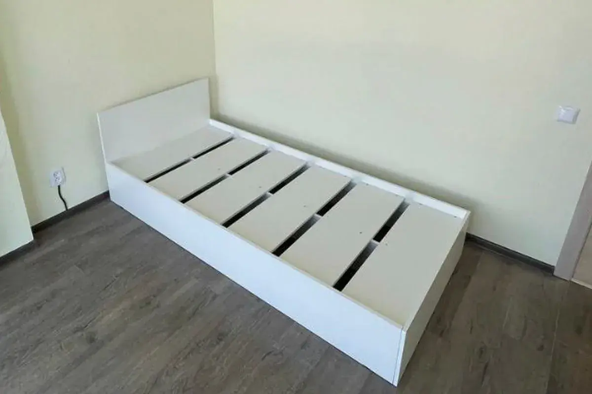 Кровать Ницца-13 90х200 (Белый) - купить в Озерце