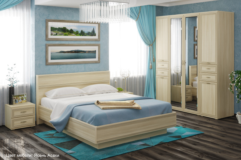 Спальня Карина (Ясень Асахи) - купить в Озерце