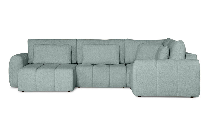 Диван -кровать П-образный Mellow-4 секц. ткань Raven 80 247x350 — купить в Озерце